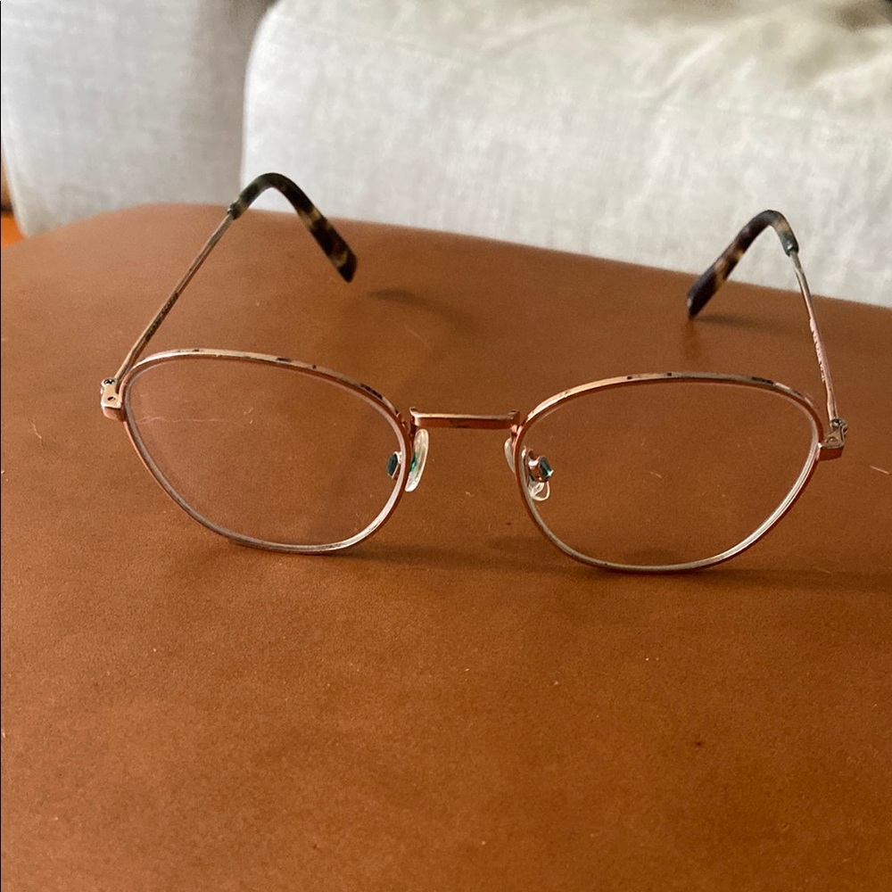 Warby Parker Rose Gold Colby Eyeglasses Frame